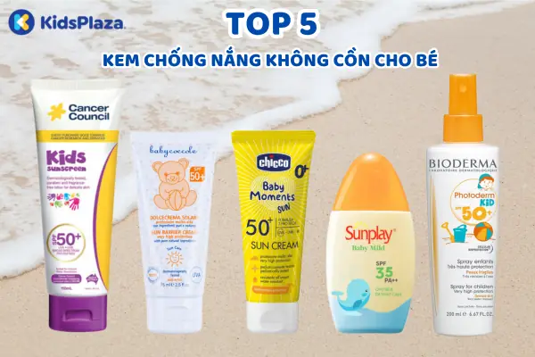 Kem Chống Nắng Cho Trẻ Con