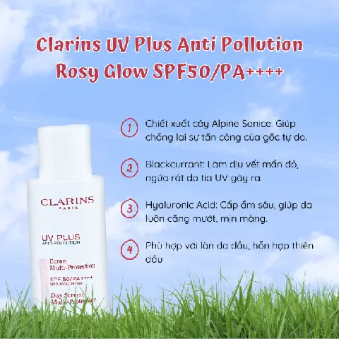 Kem Chống Nắng Clarins Cho Da Dầu