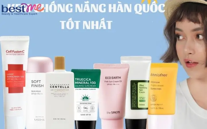 Kem Chống Nắng Của Hàn Quốc Loại Nào Tốt