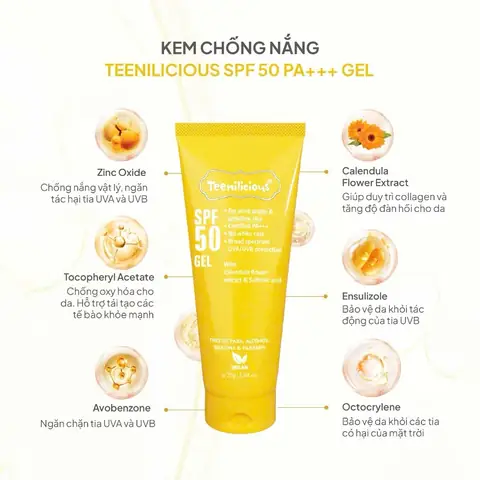 Kem Chống Nắng Dạng Gel Cho Da Dầu Mụn
