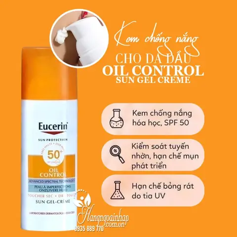 Kem Chống Nắng Dạng Gel Cho Da Dầu Mụn