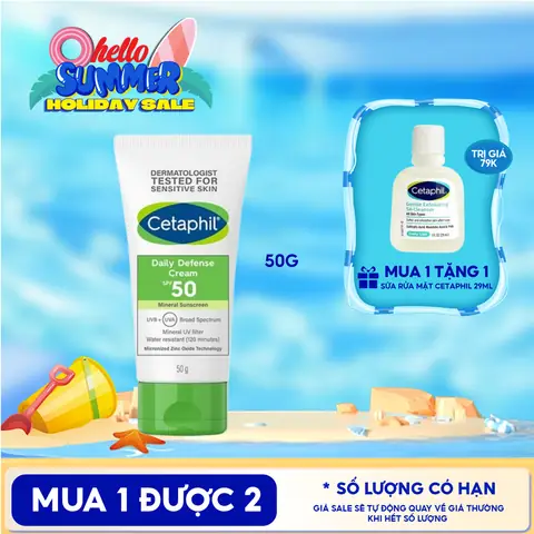Kem Chống Nắng Dưỡng Ẩm Cho Da Dầu