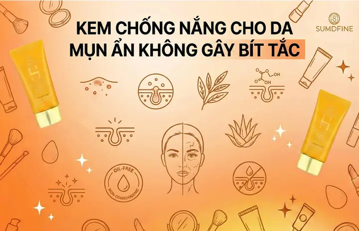 Kem Chống Nắng Gây Mụn Ẩn