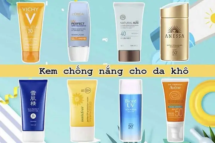 Kem Chống Nắng Loại Nào Tốt Cho Da Khô