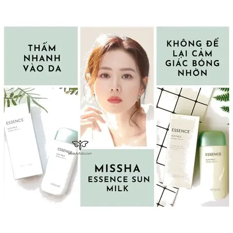 Kem Chống Nắng Missha Màu Xanh