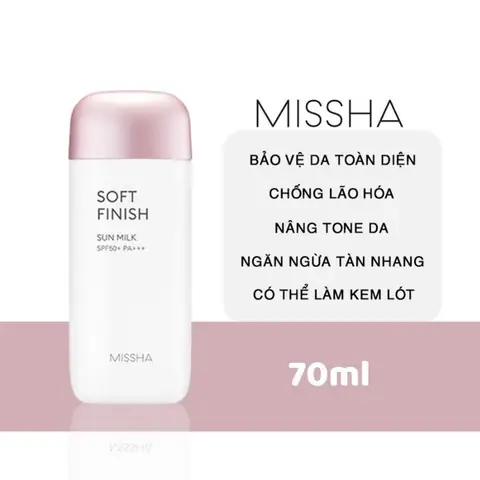 Kem Chống Nắng Missha Soft Finish
