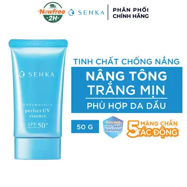 Kem Chống Nắng Senka Essence Review
