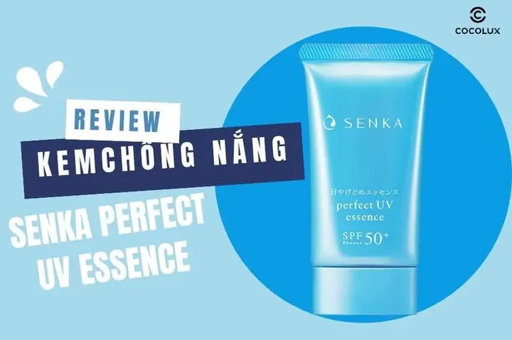 Kem Chống Nắng Senka Essence Review