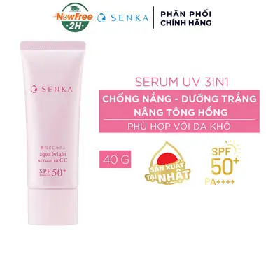 Kem Chống Nắng Senka Essence Review