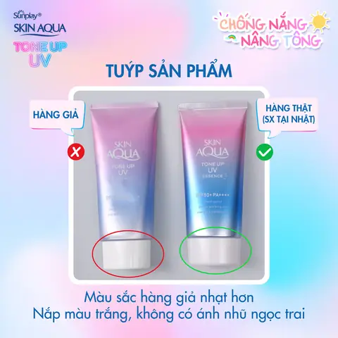 Kem Chống Nắng Skin Aqua Hàng Giả