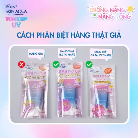 Kem Chống Nắng Skin Aqua Hàng Giả