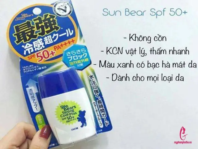 Kem Chống Nắng Sun Bear Của Nhật Kem Chống Nắng Sun Bear Của Nhật