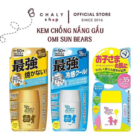 Kem Chống Nắng Sun Bear Của Nhật Kem Chống Nắng Sun Bear Của Nhật