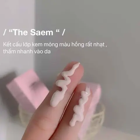 Kem Chống Nắng The Saem Pink Fake