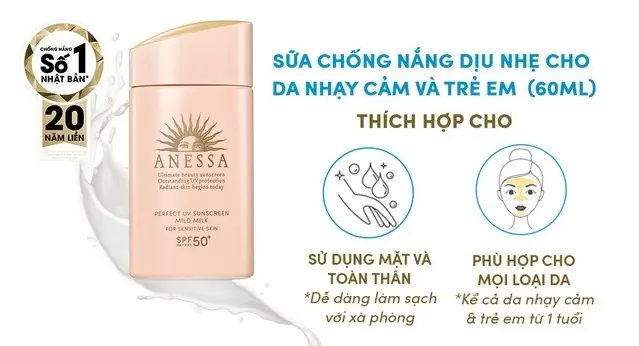 Kem Chống Nắng Tốt Của Nhật