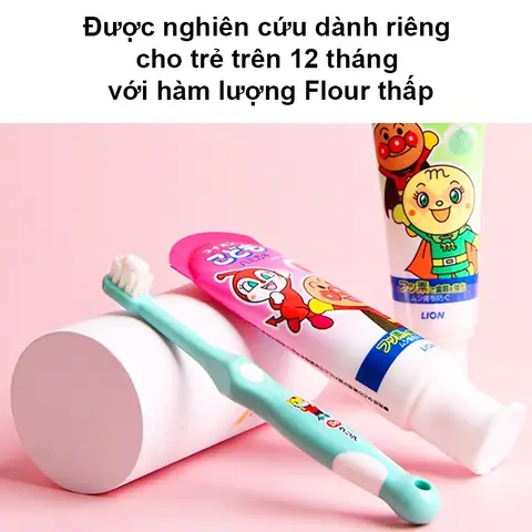 Kem Đánh Răng Cho Bé Nuốt Được Của Nhật