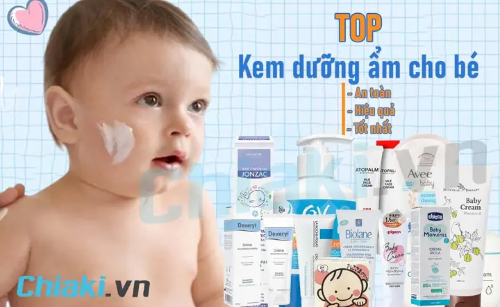 Kem Dưỡng Ẩm Da Mặt Cho Em Bé