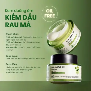 Kem Dưỡng Ẩm Dành Cho Da Dầu Nhạy Cảm