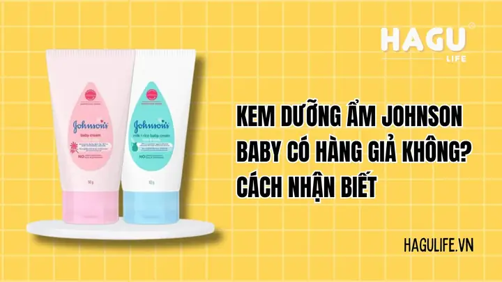 Kem Dưỡng Ẩm Johnson Baby Giả