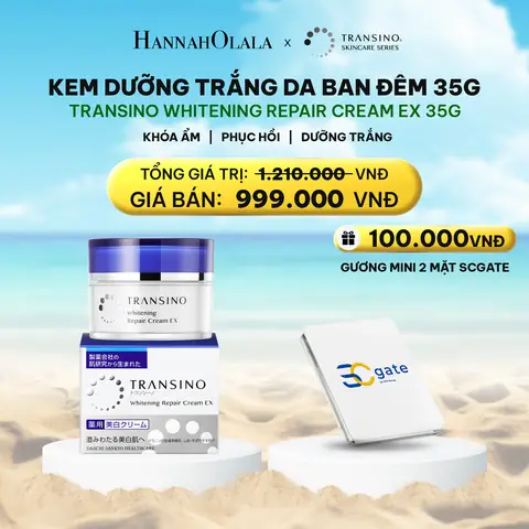 Kem Dưỡng Ẩm Trắng Da Ban Đêm