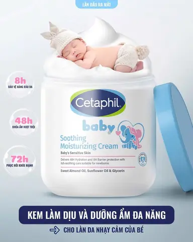 Kem Dưỡng Da Cetaphil Cho Trẻ Sơ Sinh