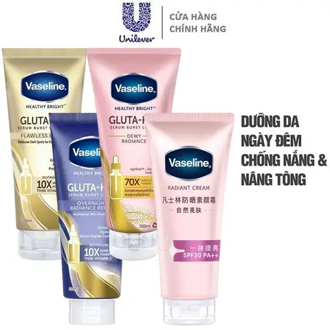 Kem Dưỡng Da Chống Nắng Toàn Thân Vaseline Và Nivea