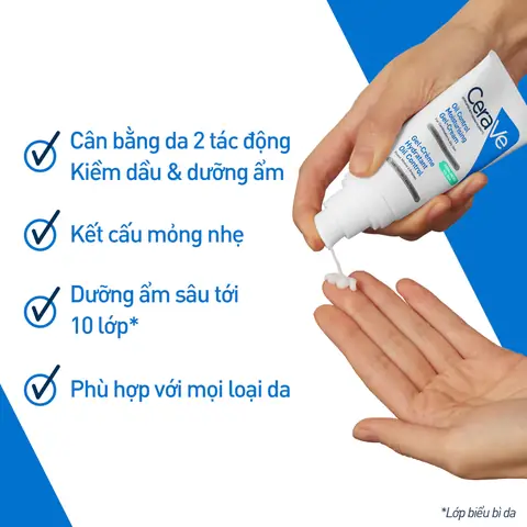 Kem Dưỡng Dạng Gel Cho Da Dầu Mụn