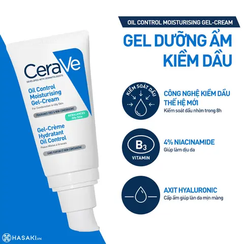 Kem Dưỡng Dạng Gel Cho Da Dầu Mụn