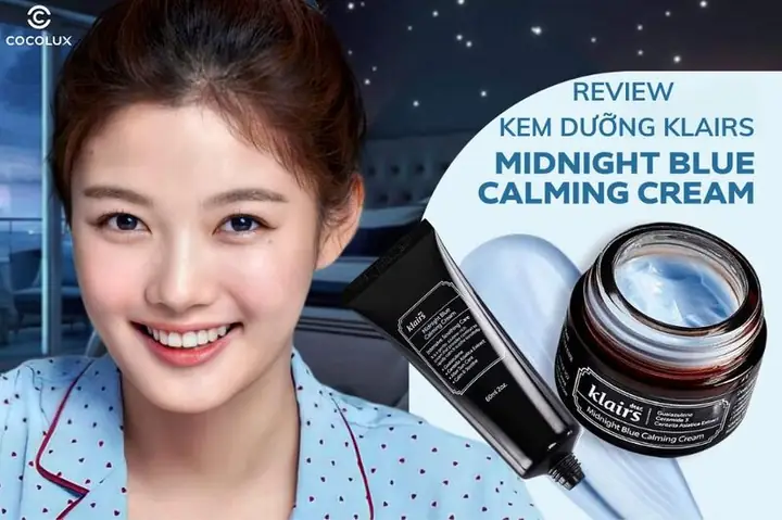 Kem Dưỡng Klairs Midnight Blue Calming Cream Review