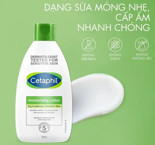 Kem Dưỡng Thể Cho Da Nhạy Cảm