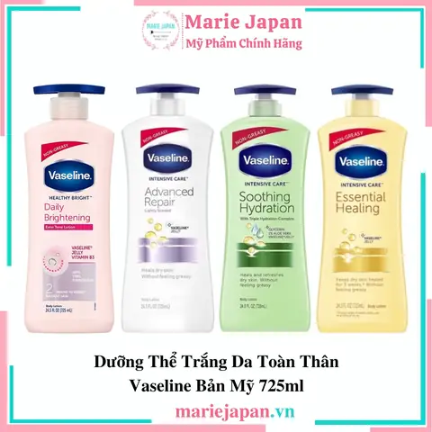 Kem Dưỡng Thể Vaseline Của Nhật