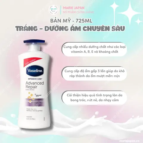 Kem Dưỡng Thể Vaseline Của Nhật