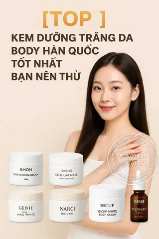 Kem Dưỡng Trắng Da Hàn Quốc Tốt Nhất