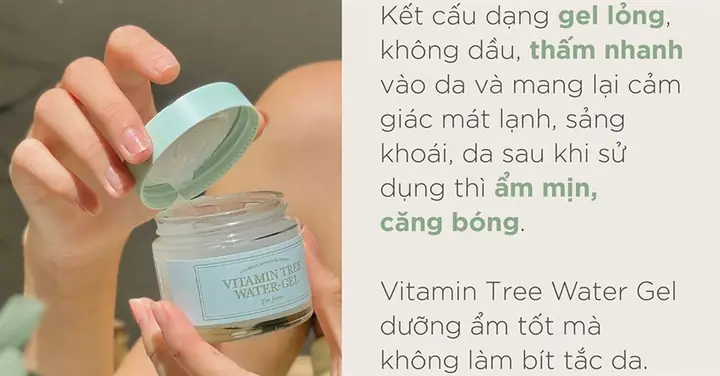 Kem Dưỡng Vitamin Tree Water Gel Có Tốt Không
