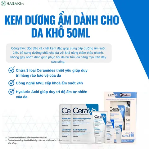 Kem Khóa Ẩm Cho Da Khô