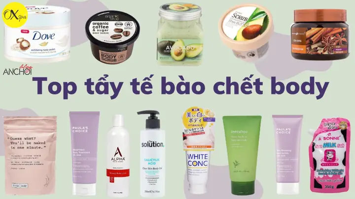 Kem Tẩy Da Chết Body Tốt Nhất Hiện Nay