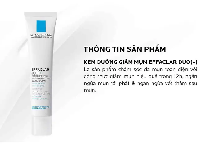 Kem Trị Mụn La Roche Posay Duo