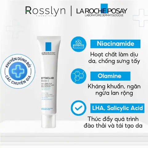 Kem Trị Mụn La Roche Posay Duo