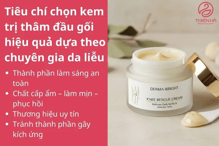 Kem Trị Thâm Đầu Gối Hiệu Quả