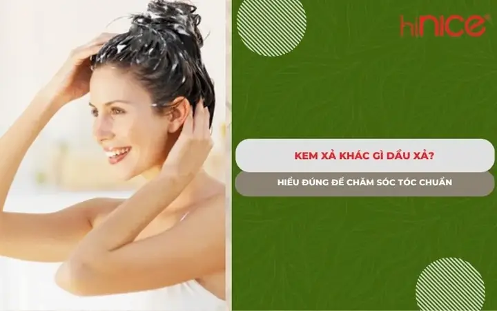 Kem Xả Khác Gì Dầu Xả