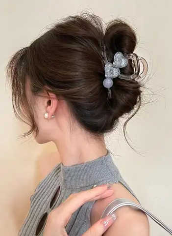 Kẹp Tóc Bằng Kẹp Càng Cua