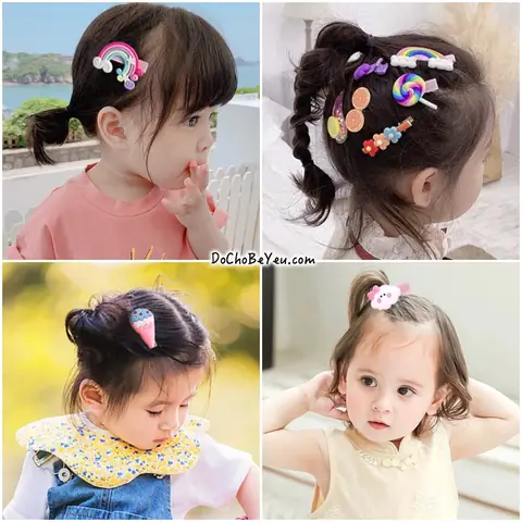Kẹp Tóc Cho Bé 1 Tuổi