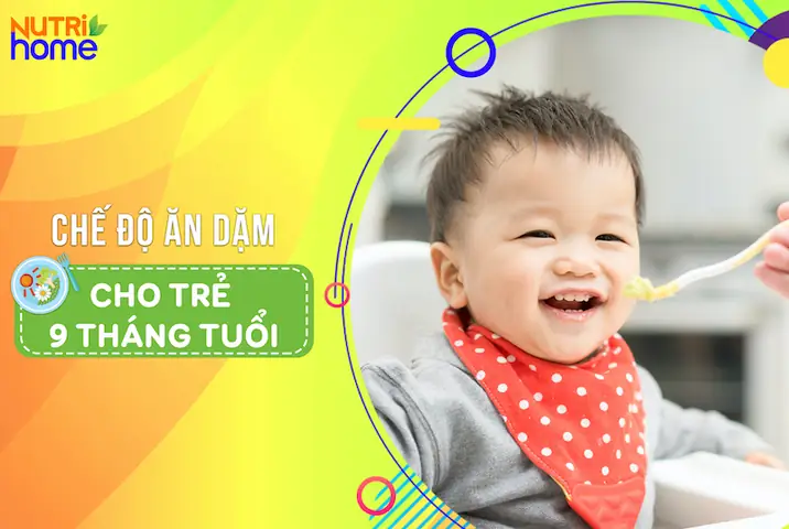 Khẩu Phần Ăn Cho Bé 9 Tháng Tuổi