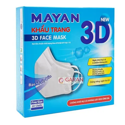Khẩu Trang 3d Giá Bao Nhiêu