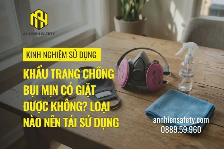 Khẩu Trang Chống Bụi Mịn Có Giặt Được Không