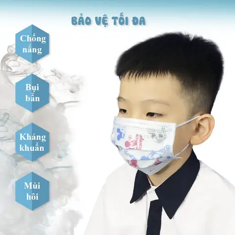 Khẩu Trang Kháng Khuẩn Cho Trẻ Em