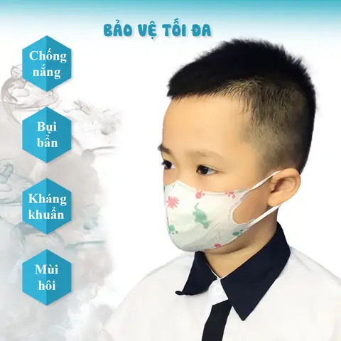 Khẩu Trang Kháng Khuẩn Cho Trẻ Em