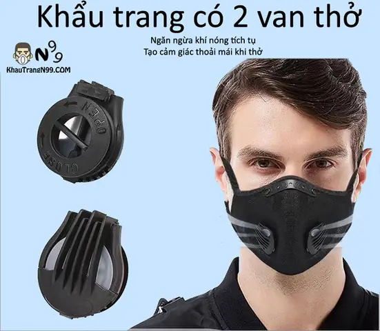 Khẩu Trang Lọc Bụi Mịn Pm2 5