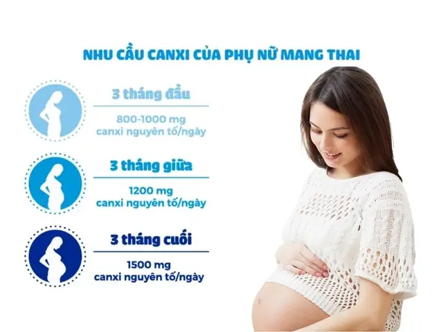 Khi Nào Cần Bổ Sung Canxi Cho Bà Bầu