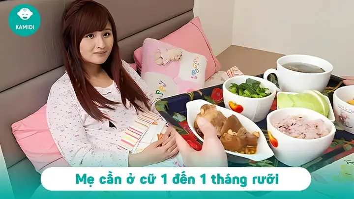 Kiêng Cữ Sau Sinh 1 Tháng